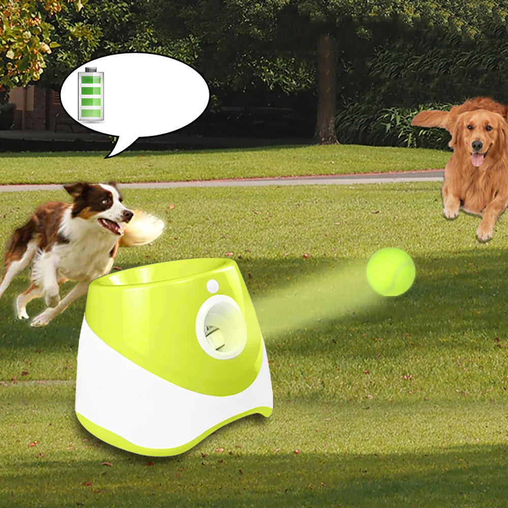 Ball launcher dog Thrower Distance 10-30ft,interacive Dog Toys Tennis Ball Launcher for Small Dogs pet acessorios para cachorro