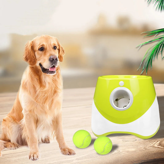 Ball launcher dog Thrower Distance 10-30ft,interacive Dog Toys Tennis Ball Launcher for Small Dogs pet acessorios para cachorro